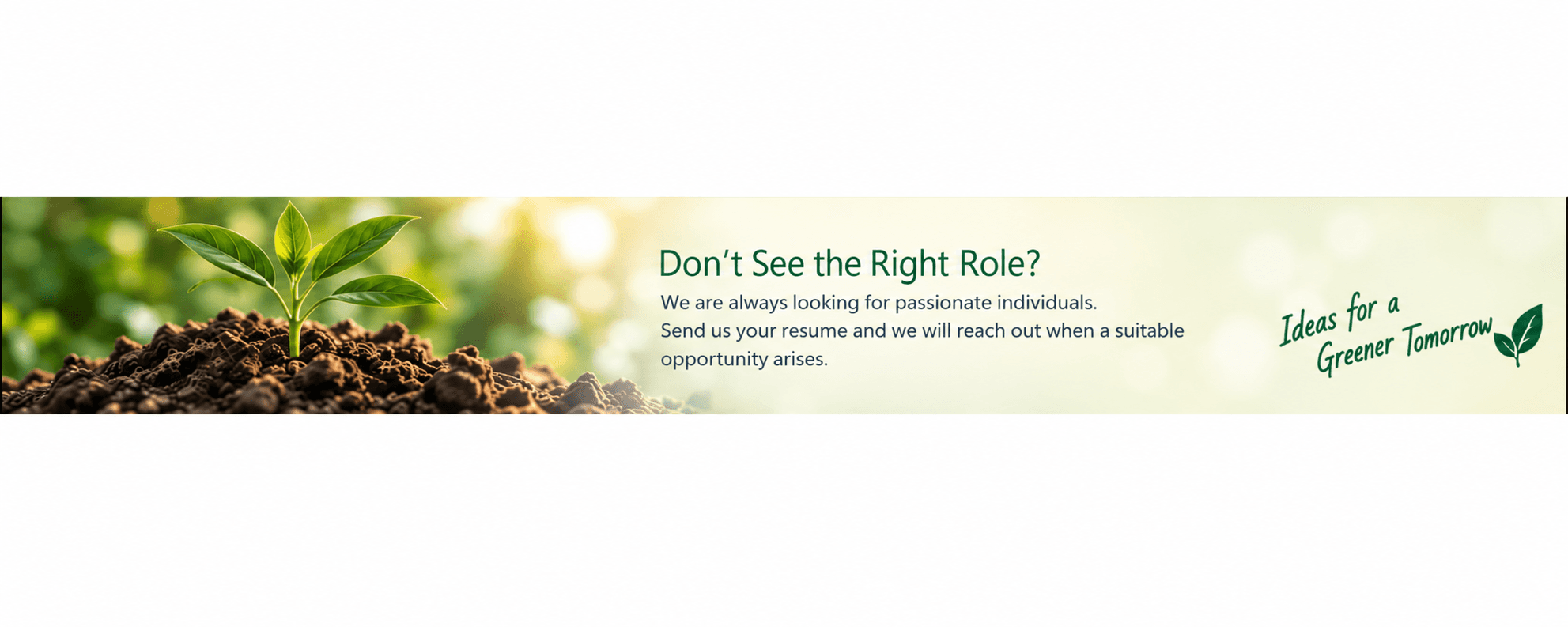 Careers footer banner