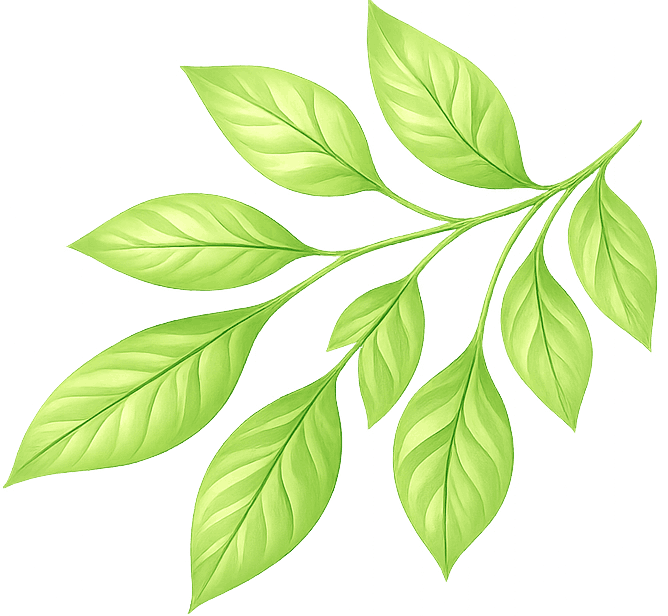 Decorative Leaf Accent